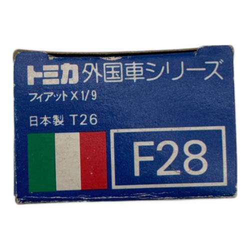 TOMY (トミー) フィアット X1/9 トミカ