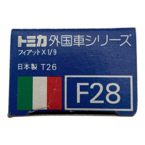 TOMY (トミー) フィアット X1/9 トミカ