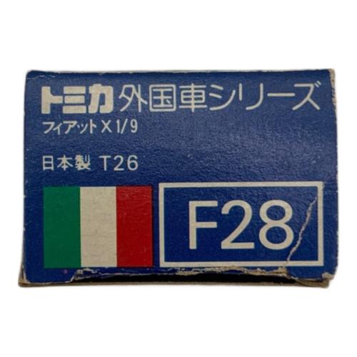TOMY (トミー) フィアット X1/9 トミカ