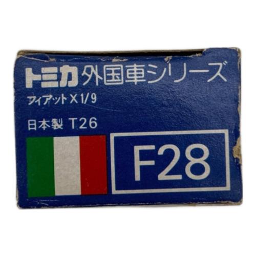 TOMY (トミー) フィアット X1/9 トミカ