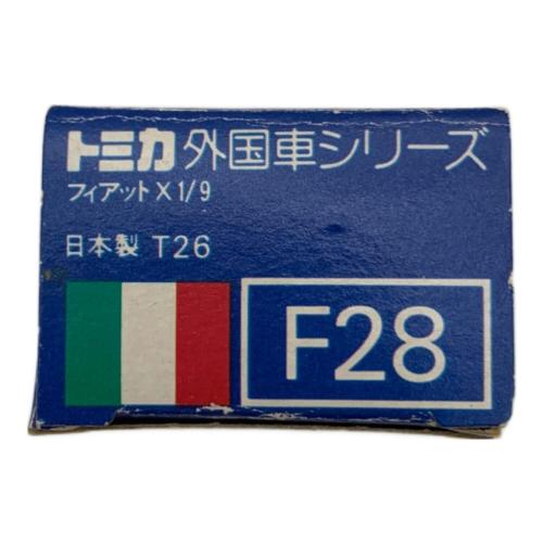 TOMY (トミー) フィアット X1/9 トミカ