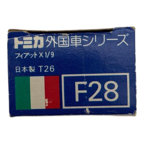 TOMY (トミー) フィアット X1/9 トミカ
