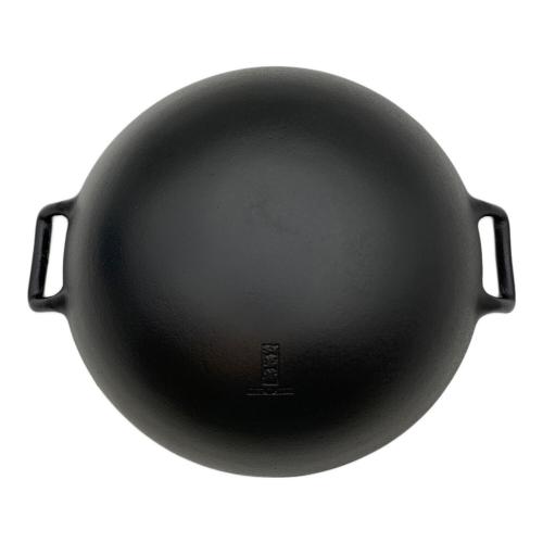IWACHU (イワチュウ) 中華鍋 深型（中） 南部鉄器