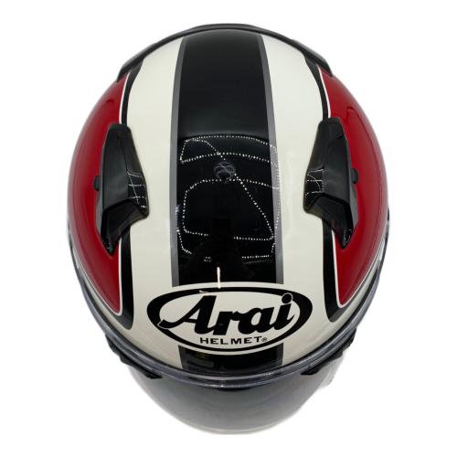 Arai (アライ) XD OUTLINE バイク用ヘルメット ホワイト×レッド