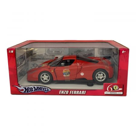 HOT WHEELS (ホットウィールズ) モデルカー 1/18 ENZO FERRARI(レッド) フェラーリ60周年記念モデル