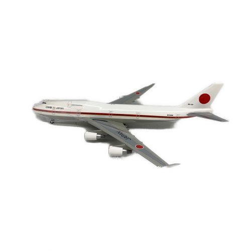 全日空商事1/400 GSE付き B747-400D 引退記念航空機 - 航空機