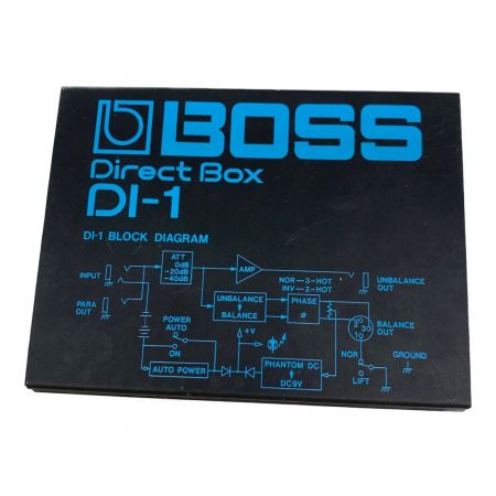 BOSS (ボス) ダイレクトボックス ※9V電池部分液漏れ跡有/通電問題無し DI-1