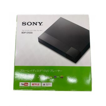 SONY (ソニー) Blu-rayプレーヤー 未使用品 BDP-S1500 ■