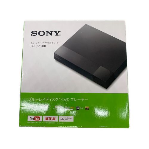 SONY (ソニー) Blu-rayプレーヤー 未使用品 BDP-S1500 □｜トレファク 