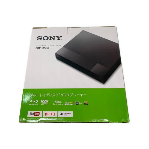 SONY (ソニー) Blu-rayプレーヤー 未使用品 BDP-S1500 □｜トレファク