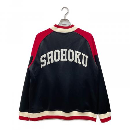 スラムダンク 湘北ジャージセット メンズ SIZE L ブラック×レッド THE