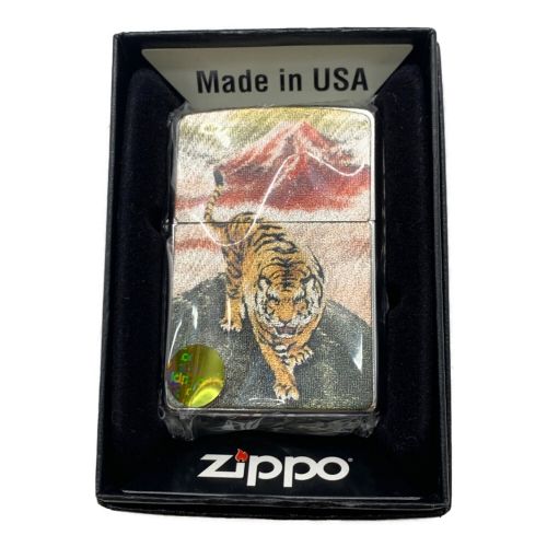 ZIPPO 2012年製 赤富士シリーズ トラ