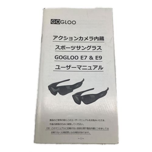 GOGLOO アクションカメラ内蔵スポーツサングラス EN19004426