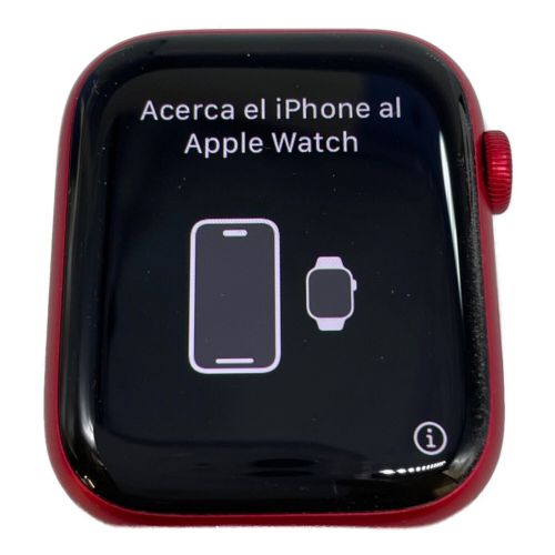 Apple (アップル) Apple Watch Series 8 MNP43J/A GPSモデル 45mm バッテリー:Sランク(100%) X90VHFTJ21
