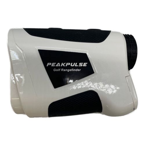 PEAKPULSE ゴルフ距離測定器 ブラック×ホワイト