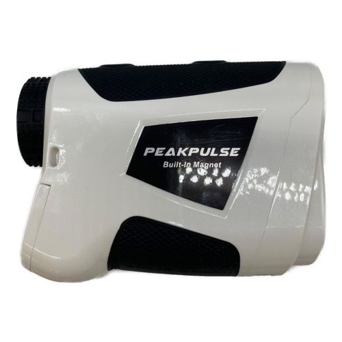 PEAKPULSE ゴルフ距離測定器 ブラック×ホワイト