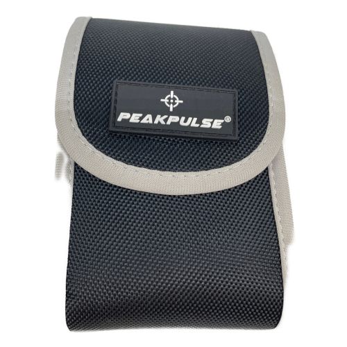 PEAKPULSE ゴルフ距離測定器 ブラック×ホワイト