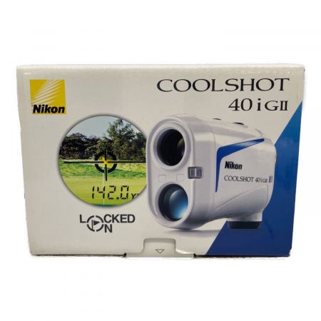 Nikon (ニコン) ゴルフ距離測定器 COOLSHOT 40IGⅡ
