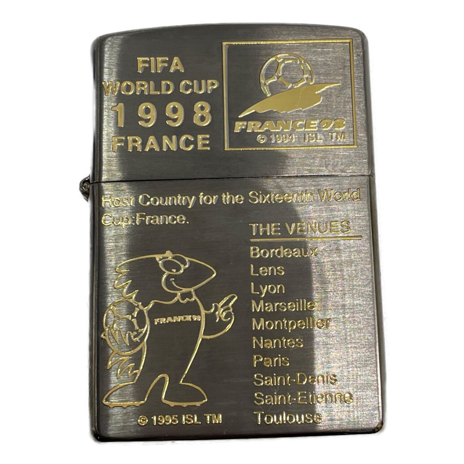 ZIPPO (ジッポ) オイルライター FIFA WORLD CUP 1998 FRANCE（フィファ 