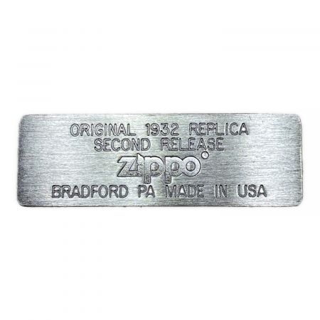 ZIPPO (ジッポ) オイルライター 1932 REPLICA SECOND RELEASE