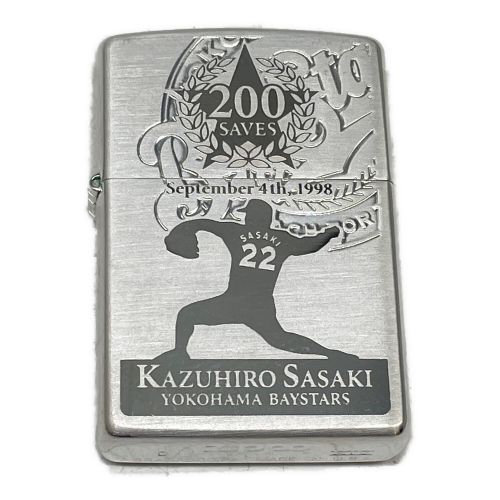 ZIPPO（ジッポ）1998年製 佐々木主浩 KAZUHIRO SASAKI