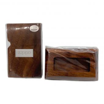 ZIPPO (ジッポ) オイルライター windproof lighter LIMITED EDITION 木製/台