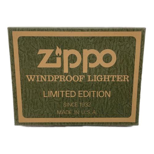 ZIPPO (ジッポ) オイルライター windproof lighter LIMITED EDITION 木製/台