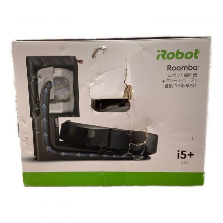 iRobot (アイロボット) ルンバ i5+ ロボット掃除機+クリーンベース 箱イタミ有 程度S(未使用品) 純正バッテリー 50Hz／60Hz 未使用品