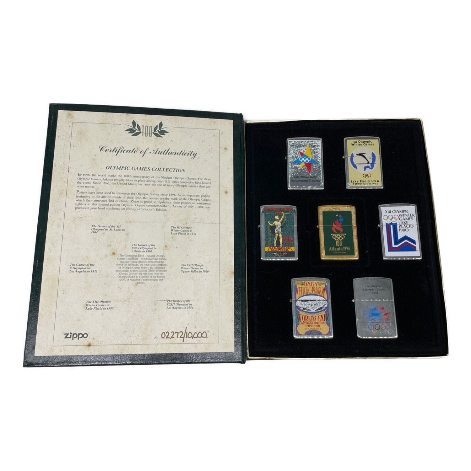 アトランタ オリンピック ZIPPO 7個セット ケース付き｜トレファクONLINE