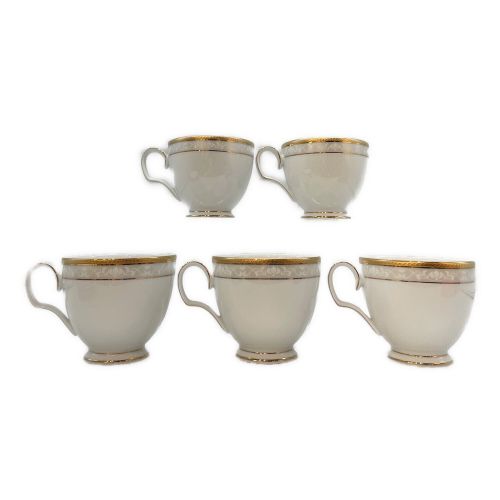 Noritake (ノリタケ) カップ&ソーサー ハンプシャーゴールド 5客セット