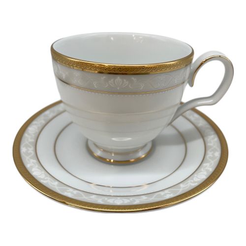 Noritake (ノリタケ) カップ&ソーサー ハンプシャーゴールド 5客セット