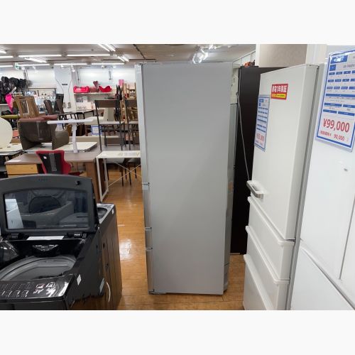 【6ヵ月保証】TOSHIBA (トウシバ) 5ドア冷蔵庫 キズ・ヘコミ有 GR-R41G 2020年製 411L 105L クリーニング済