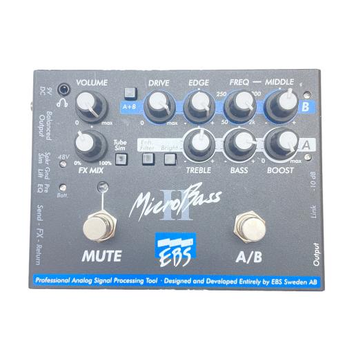 EBS (エビス) プリアンプ MicroBassⅡ