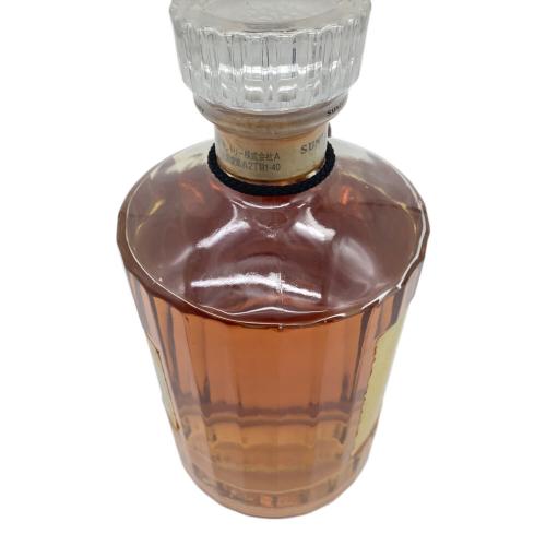 サントリー 響 ウィスキー 17年 @ Π ネックラベル劣化有 750ml