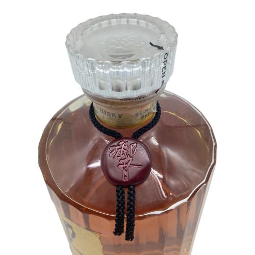 サントリー 響 ウィスキー 17年 @ Π ネックラベル劣化有 750ml