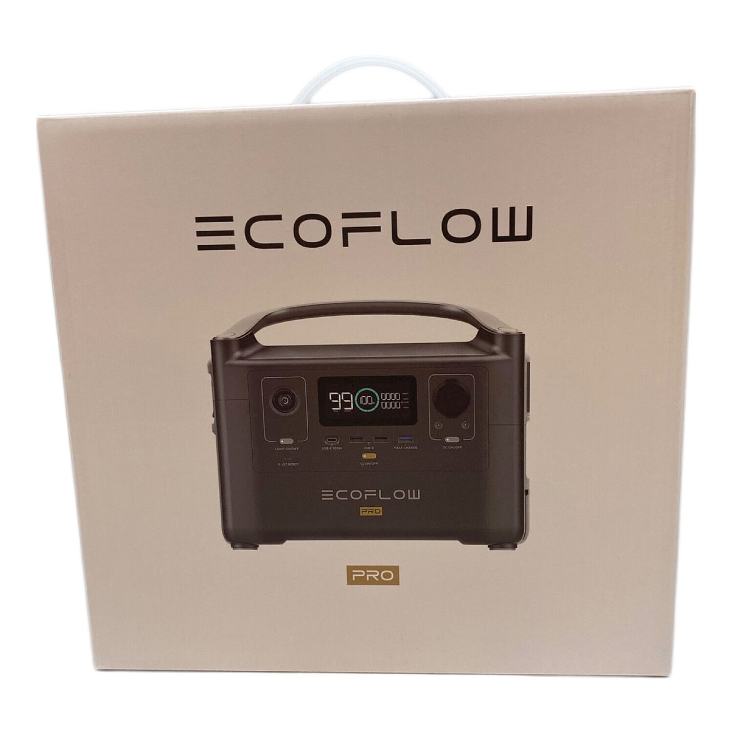 ECOFLOW (エコフロー) ポータブル電源 EFRIVER600PRO-JP｜トレファクONLINE