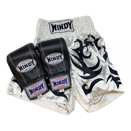 良品　ウインディ 4枚まとめ売り WINDY (ウィンディ) ボクシングセット ブラック パンツ SIZE：L