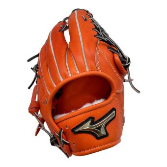 MIZUNO 硬式グローブ オレンジ αラインタイプ Global Elite Hselection SIGNA 1AJGH28507