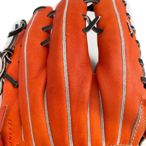 MIZUNO 硬式グローブ オレンジ αラインタイプ Global Elite Hselection SIGNA 1AJGH28507