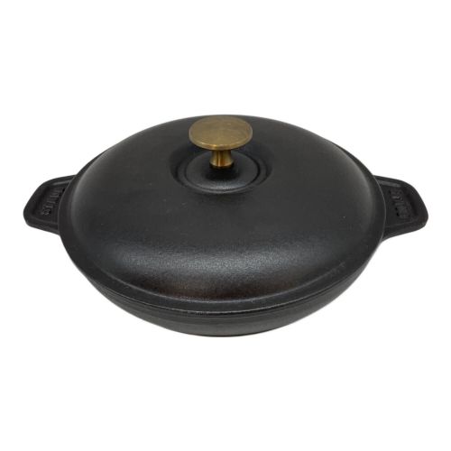 Staub (ストウブ) ラウンドホットプレート SIZE 20cm ブラック