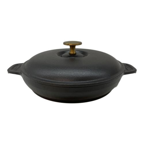 Staub (ストウブ) ラウンドホットプレート SIZE 20cm ブラック