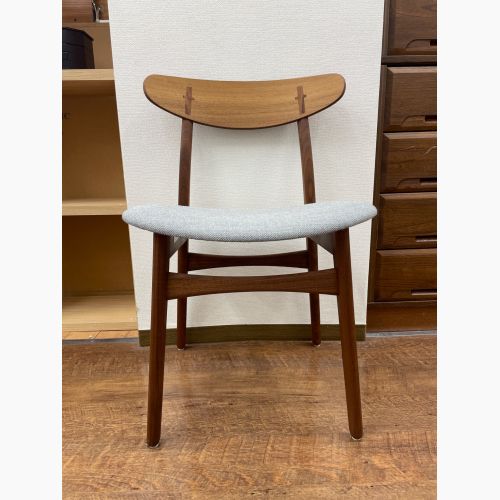 Carl Hansen&Son (カールハンセンアンドサン) ダイニングチェアー ブラウン×グレー 153 CH30 ハンズ・J・ウェグナー