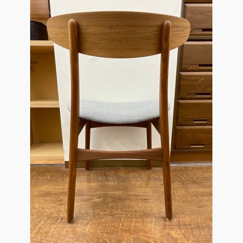 Carl Hansen&Son (カールハンセンアンドサン) ダイニングチェアー ブラウン×グレー CH30 ハンズ・J・ウェグナー