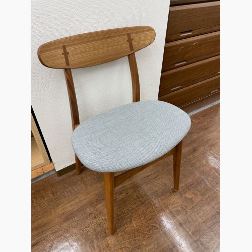 Carl Hansen&Son (カールハンセンアンドサン) ダイニングチェアー ブラウン×グレー CH30 ハンズ・J・ウェグナー