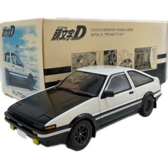 AUTOart (オートアート) モデルカー ヨゴレ有 1/18 トヨタ スプリンター トレノ AE86 頭文字D