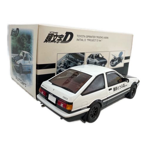 AUTOart (オートアート) モデルカー ヨゴレ有 1/18 トヨタ スプリンター トレノ AE86 頭文字D