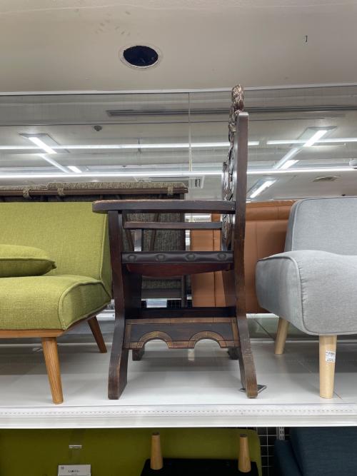 Valencia (バレンシア) アンティーク調チェア キズ有 ブラウン