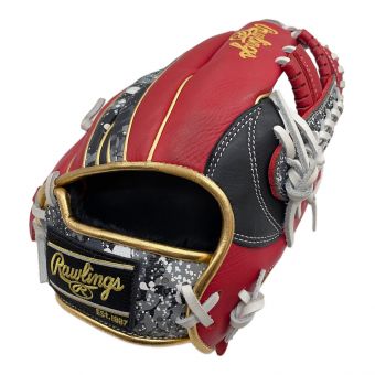 RAWLINGS (ローリングス) グローブ ブラック×レッド HOH BLIZZARD & Wizard GR3HOCK4MG