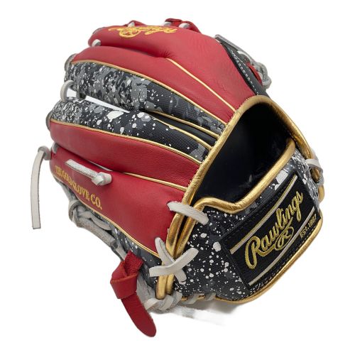 RAWLINGS (ローリングス) グローブ ブラック×レッド HOH BLIZZARD & Wizard GR3HOCK4MG