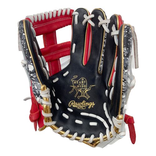 RAWLINGS (ローリングス) グローブ ブラック×レッド HOH BLIZZARD & Wizard GR3HOCK4MG